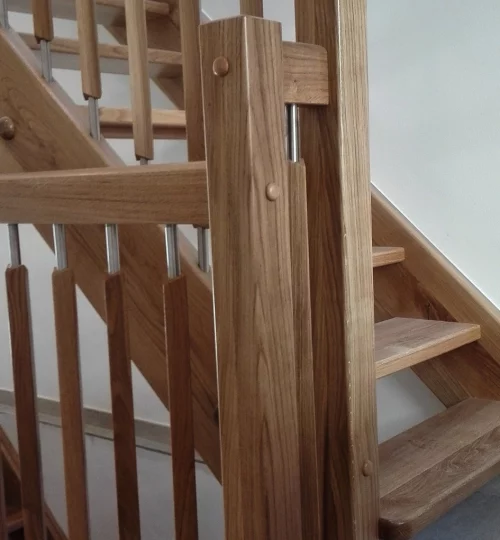 Halbgestemmte Treppe